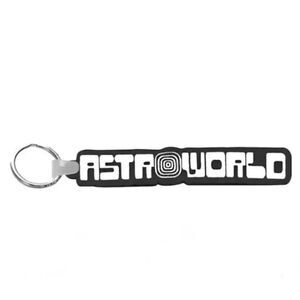 2021 Astroworld Travis Scott Keychain Festival Rare New In Bag Black Spellout